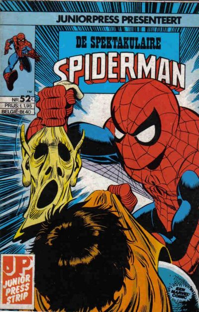 Cover for De spectaculaire Spider-Man [De spektakulaire Spiderman] (Juniorpress, 1979 series) #52