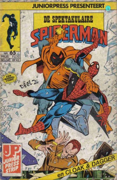 Cover for De spectaculaire Spider-Man [De spektakulaire Spiderman] (Juniorpress, 1979 series) #65