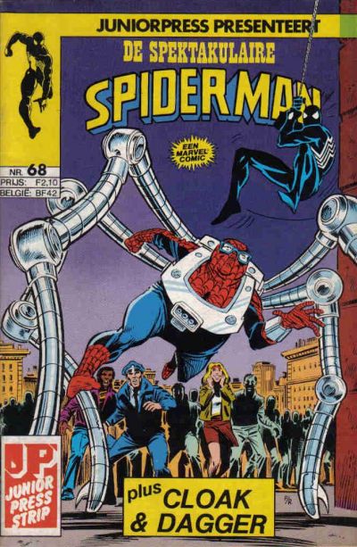 Cover for De spectaculaire Spider-Man [De spektakulaire Spiderman] (Juniorpress, 1979 series) #68