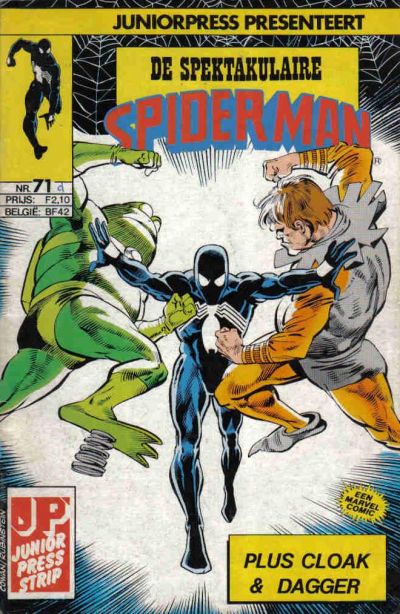 Cover for De spectaculaire Spider-Man [De spektakulaire Spiderman] (Juniorpress, 1979 series) #71