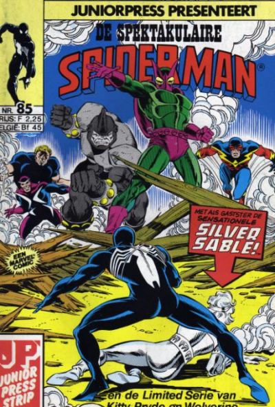 Cover for De spectaculaire Spider-Man [De spektakulaire Spiderman] (Juniorpress, 1979 series) #85