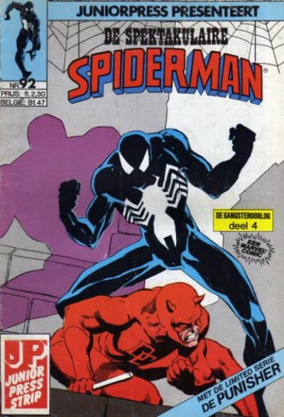 Cover for De spectaculaire Spider-Man [De spektakulaire Spiderman] (Juniorpress, 1979 series) #92