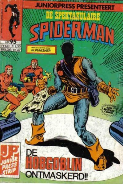 Cover for De spectaculaire Spider-Man [De spektakulaire Spiderman] (Juniorpress, 1979 series) #95