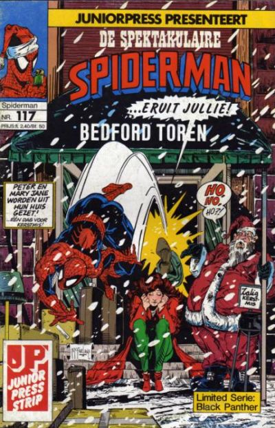 Cover for De spectaculaire Spider-Man [De spektakulaire Spiderman] (Juniorpress, 1979 series) #117