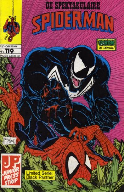 Cover for De spectaculaire Spider-Man [De spektakulaire Spiderman] (Juniorpress, 1979 series) #119