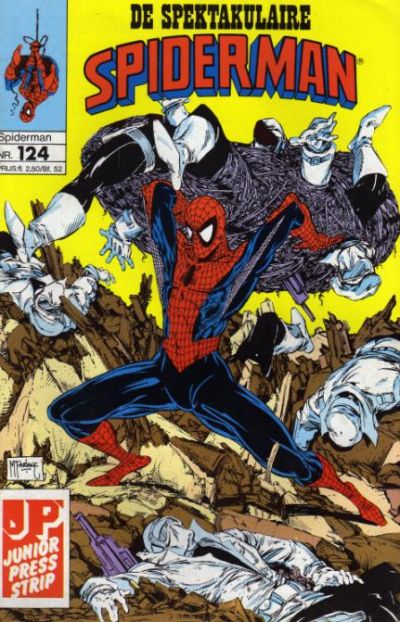 Cover for De spectaculaire Spider-Man [De spektakulaire Spiderman] (Juniorpress, 1979 series) #124