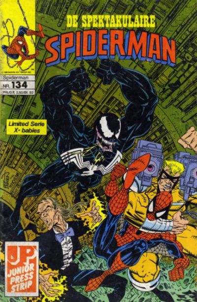 Cover for De spectaculaire Spider-Man [De spektakulaire Spiderman] (Juniorpress, 1979 series) #134
