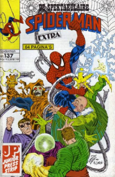 Cover for De spectaculaire Spider-Man [De spektakulaire Spiderman] (Juniorpress, 1979 series) #137