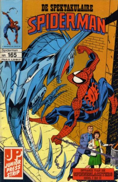 Cover for De spectaculaire Spider-Man [De spektakulaire Spiderman] (Juniorpress, 1979 series) #165