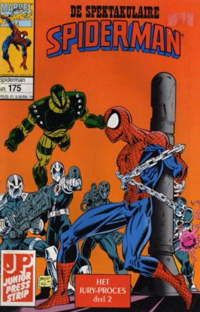 Cover for De spectaculaire Spider-Man [De spektakulaire Spiderman] (Juniorpress, 1979 series) #175