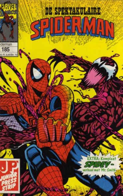 Cover for De spectaculaire Spider-Man [De spektakulaire Spiderman] (Juniorpress, 1979 series) #185