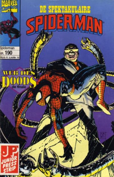 Cover for De spectaculaire Spider-Man [De spektakulaire Spiderman] (Juniorpress, 1979 series) #190