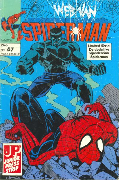 Cover for Web van Spiderman (Juniorpress, 1985 series) #67
