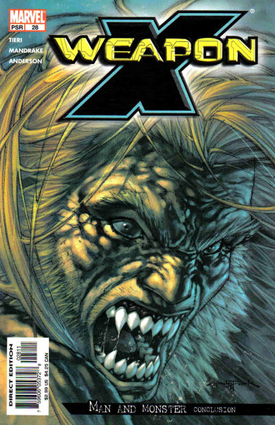 Cover for Weapon X (Marvel, 2002 series) #28