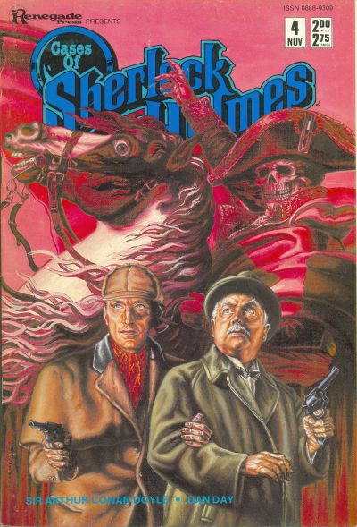 Cover for Cases of Sherlock Holmes (Renegade Press, 1986 series) #4
