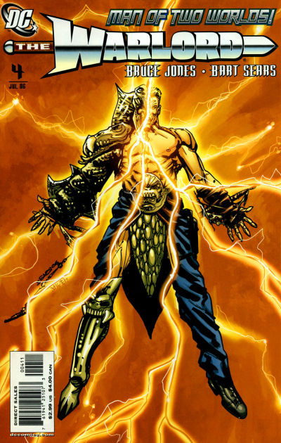 Cover for Warlord (DC, 2006 series) #4