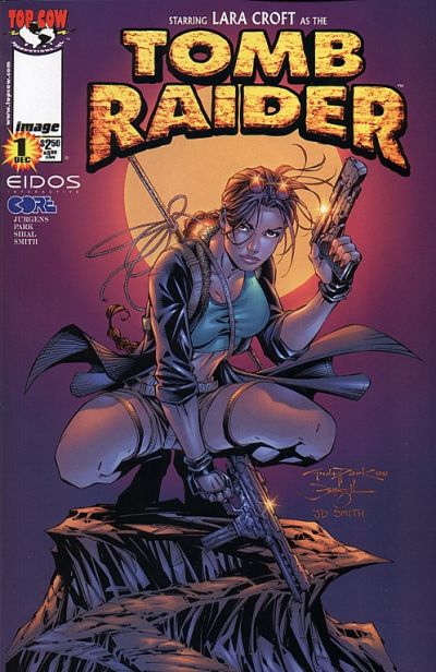 Cover for Tomb Raider: The Series (Image, 1999 series) #1 [Andy Park Variant Cover]