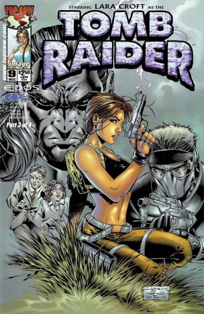 Cover for Tomb Raider: The Series (Image, 1999 series) #9 [Park Cover]