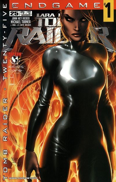 Cover for Tomb Raider: The Series (Image, 1999 series) #25 [Turner Cover]