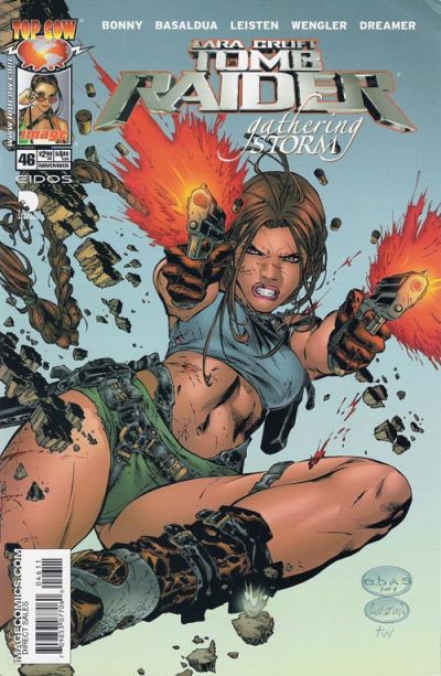 Cover for Tomb Raider: The Series (Image, 1999 series) #46 [Cover B - Basaldua]