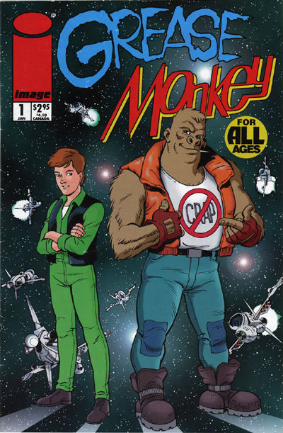 Cover for Grease Monkey (Image, 1998 series) #1