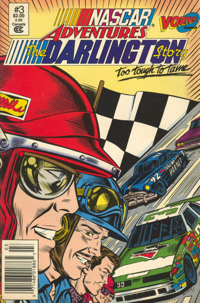 Cover for NASCAR Adventures (Vortex, 1991 series) #3