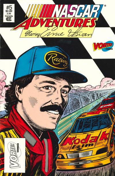 Cover for NASCAR Adventures (Vortex, 1991 series) #5