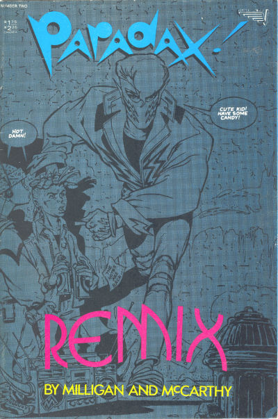 Cover for Paradax! (Vortex, 1987 series) #2