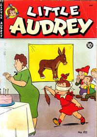Cover Thumbnail for Little Audrey (St. John, 1948 series) #20