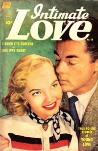 Cover Thumbnail for Intimate Love (Pines, 1950 series) #18