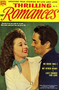 Cover Thumbnail for Thrilling Romances (Pines, 1949 series) #12