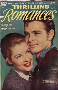 Cover Thumbnail for Thrilling Romances (Pines, 1949 series) #21