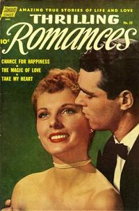 Cover Thumbnail for Thrilling Romances (Pines, 1949 series) #23