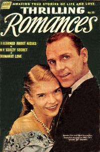 Cover Thumbnail for Thrilling Romances (Pines, 1949 series) #25