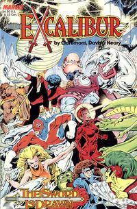 Cover for Excalibur The Sword Is Drawn (Marvel, 1988 series) [3rd Printing]