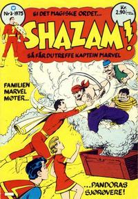 Cover Thumbnail for Shazam! (Illustrerte Klassikere / Williams Forlag, 1974 series) #3/1975