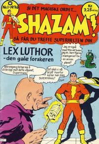 Cover Thumbnail for Shazam! (Illustrerte Klassikere / Williams Forlag, 1974 series) #1/1976