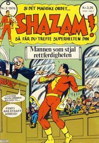 Cover Thumbnail for Shazam! (Illustrerte Klassikere / Williams Forlag, 1974 series) #2/1976