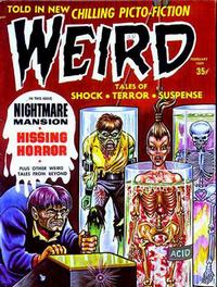 Cover for Weird (Eerie Publications, 1966 series) #v3#1