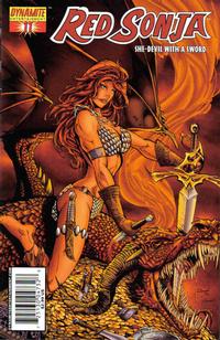Cover for Red Sonja (Dynamite Entertainment, 2005 series) #11 [Randy Queen Cover]