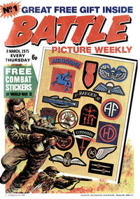Cover Thumbnail for Battle Picture Weekly (IPC, 1975 series) #8 March 1975 [1]