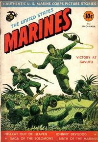 Cover Thumbnail for The United States Marines (Magazine Enterprises, 1943 series) #[1]