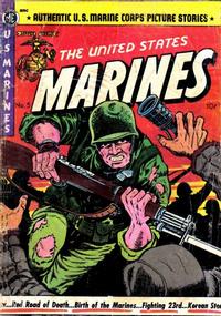 Cover Thumbnail for The United States Marines (Magazine Enterprises, 1952 series) #5 [A-1 #55]