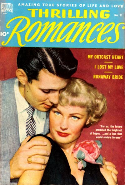 Cover for Thrilling Romances (Pines, 1949 series) #11