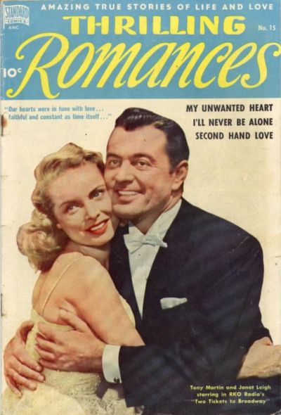 Cover for Thrilling Romances (Pines, 1949 series) #15