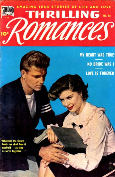 Cover for Thrilling Romances (Pines, 1949 series) #16