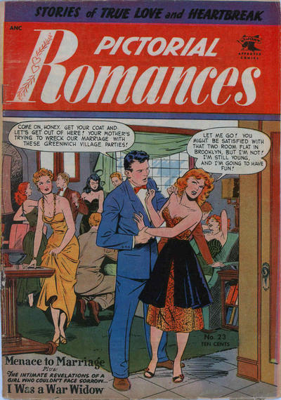 Cover for Pictorial Romances (St. John, 1950 series) #23