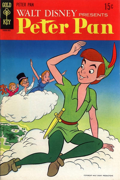 Cover for Walt Disney Presents Peter Pan (Western, 1969 series) 