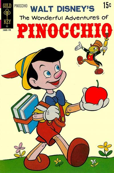 Cover for Walt Disney's the Wonderful Adventures of Pinocchio (Western, 1971 series) #[nn]