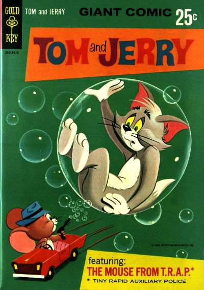 Cover for Tom and Jerry The Mouse from T.R.A.P. (Western, 1966 series) #1